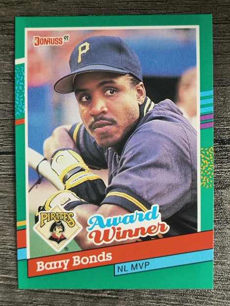 1991 Donruss #762 Barry Bonds MVP