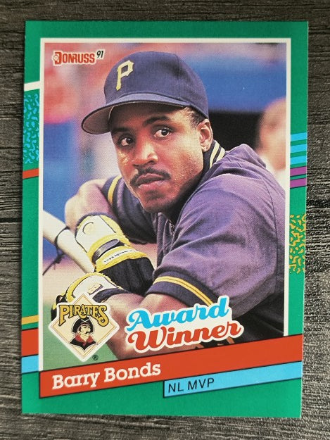 1991 Donruss #762 Barry Bonds MVP