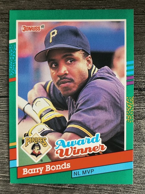 1991 Donruss #762 Barry Bonds MVP