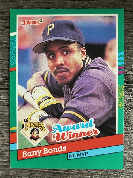 1991 Donruss #762 Barry Bonds MVP