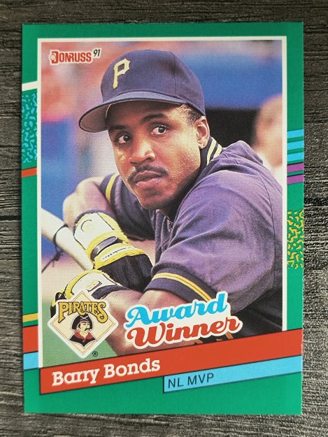 1991 Donruss #762 Barry Bonds MVP