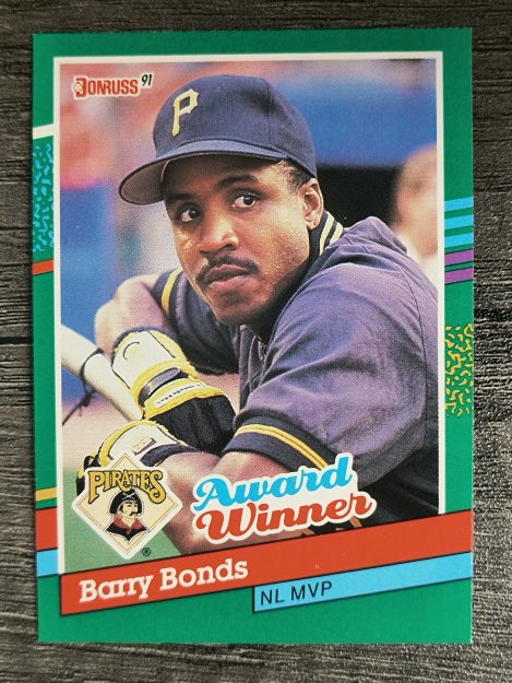 1991 Donruss #762 Barry Bonds MVP