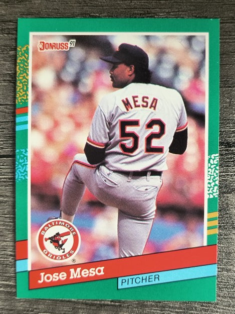 1991 Donruss #765 Jose Mesa