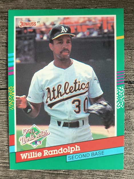 1991 Donruss #766 Willie Randolph WS