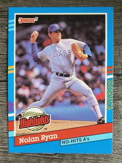 1991 Donruss Bonus Cards #BC3 Nolan Ryan NH