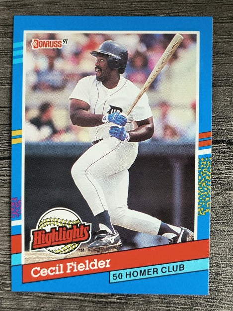 1991 Donruss Bonus Cards #BC5 Cecil Fielder