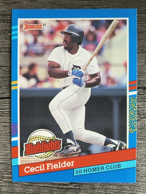 1991 Donruss Bonus Cards #BC5 Cecil Fielder
