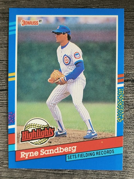1991 Donruss Bonus Cards #BC7 Ryne Sandberg
