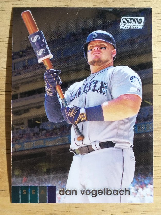2020 Stadium Club Chrome #221 Dan Vogelbach