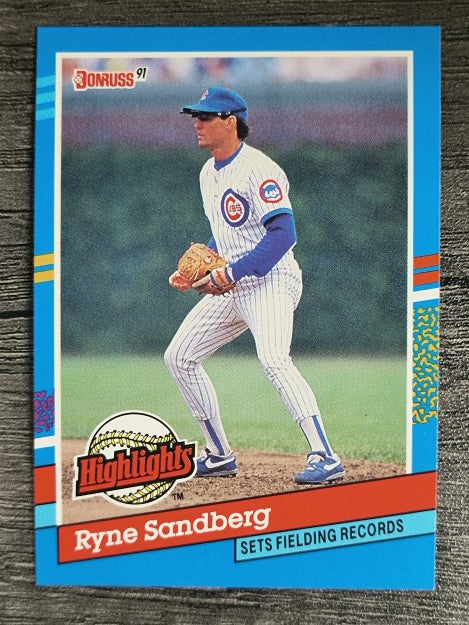 1991 Donruss Bonus Cards #BC7 Ryne Sandberg