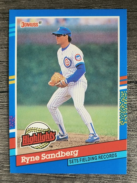 1991 Donruss Bonus Cards #BC7 Ryne Sandberg