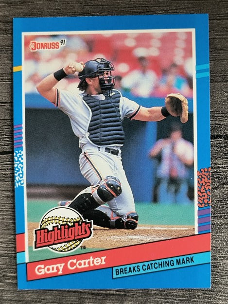 1991 Donruss Bonus Cards #BC8 Gary Carter