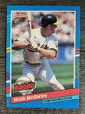 1991 Donruss Bonus Cards #BC9 Mark McGwire