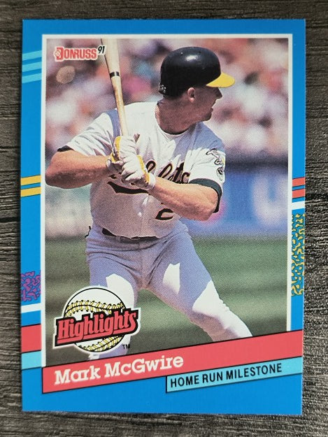 1991 Donruss Bonus Cards #BC9 Mark McGwire