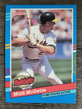 1991 Donruss Bonus Cards #BC9 Mark McGwire