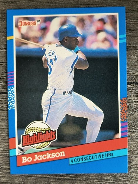 1991 Donruss Bonus Cards #BC10 Bo Jackson