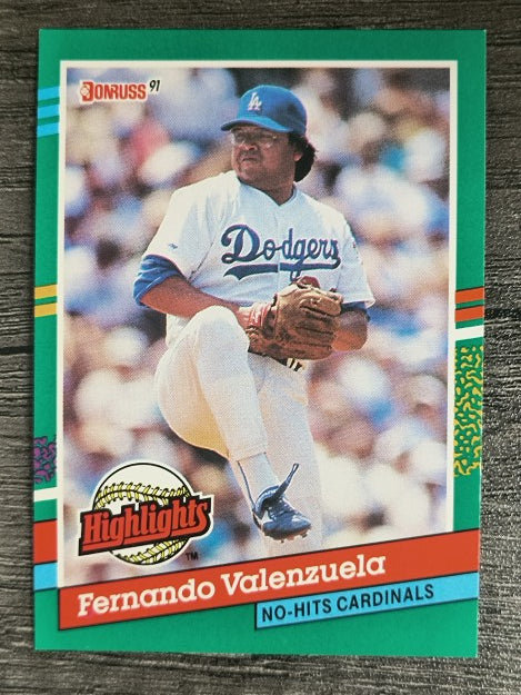 1991 Donruss Bonus Cards #BC11 Fernando Valenzuela