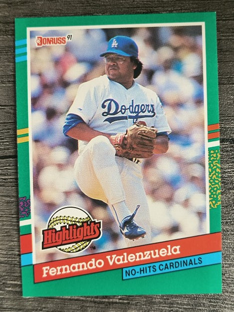 1991 Donruss Bonus Cards #BC11 Fernando Valenzuela
