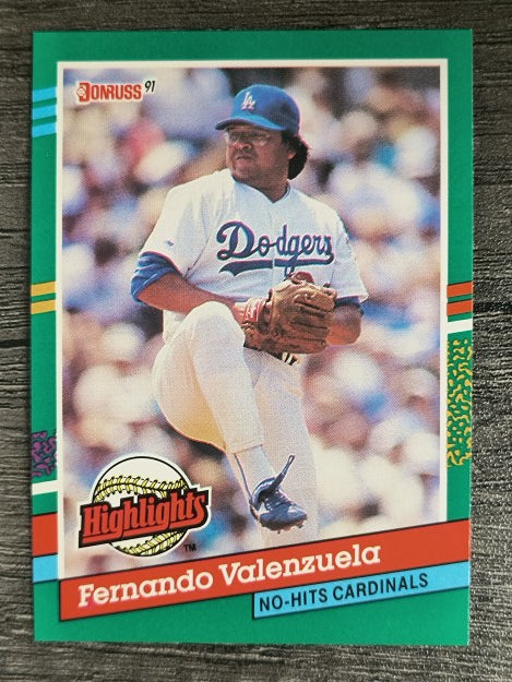 1991 Donruss Bonus Cards #BC11 Fernando Valenzuela