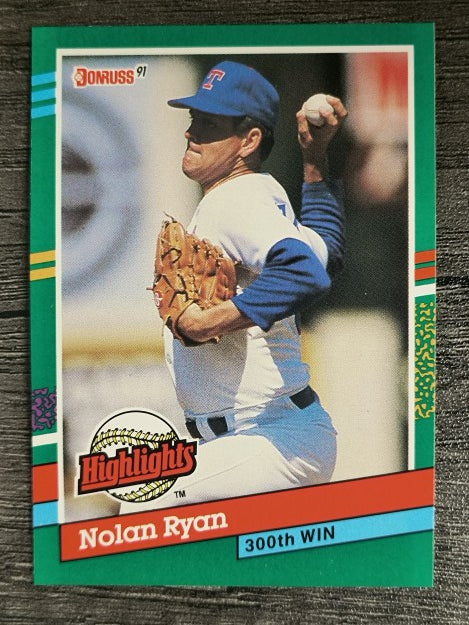 1991 Donruss Bonus Cards #BC15 Nolan Ryan 300W
