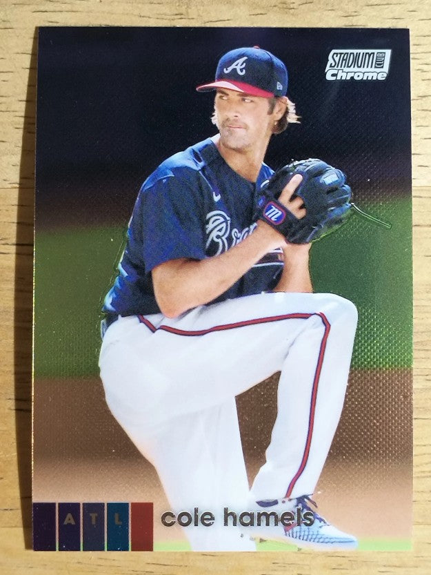 2020 Stadium Club Chrome #309 Cole Hamels