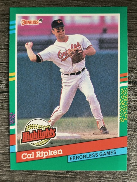1991 Donruss Bonus Cards #BC17 Cal Ripken