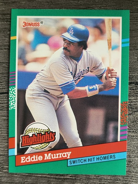 1991 Donruss Bonus Cards #BC18 Eddie Murray