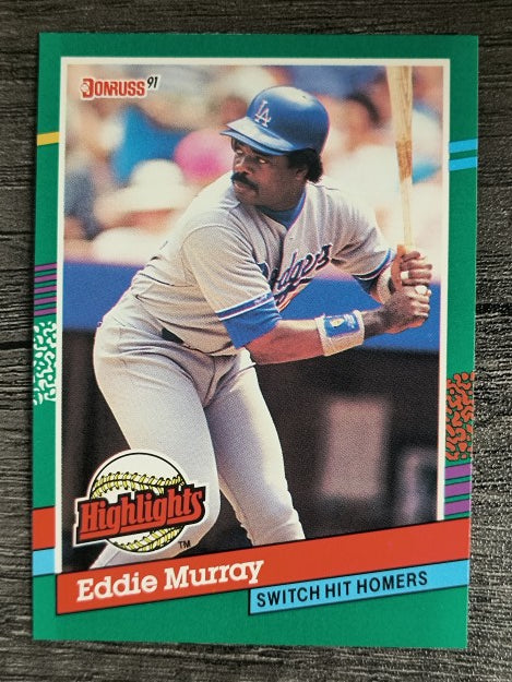 1991 Donruss Bonus Cards #BC18 Eddie Murray