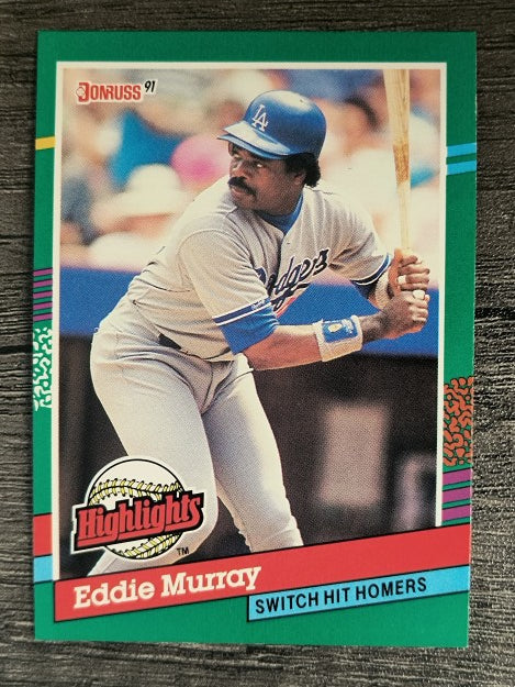 1991 Donruss Bonus Cards #BC18 Eddie Murray
