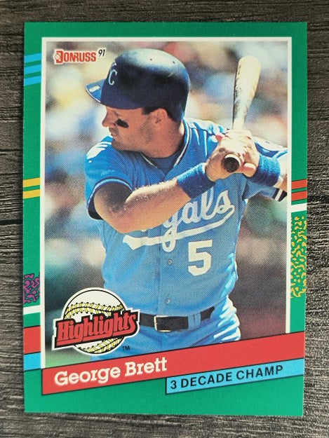 1991 Donruss Bonus Cards #BC19 George Brett
