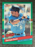 1991 Donruss Bonus Cards #BC19 George Brett