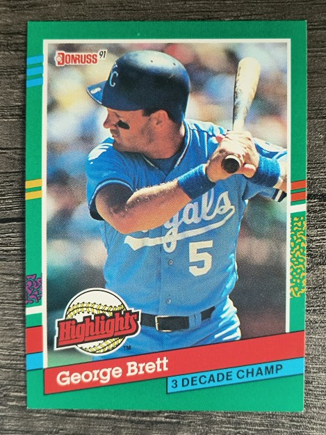 1991 Donruss Bonus Cards #BC19 George Brett