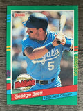 1991 Donruss Bonus Cards #BC19 George Brett