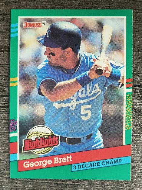 1991 Donruss Bonus Cards #BC19 George Brett
