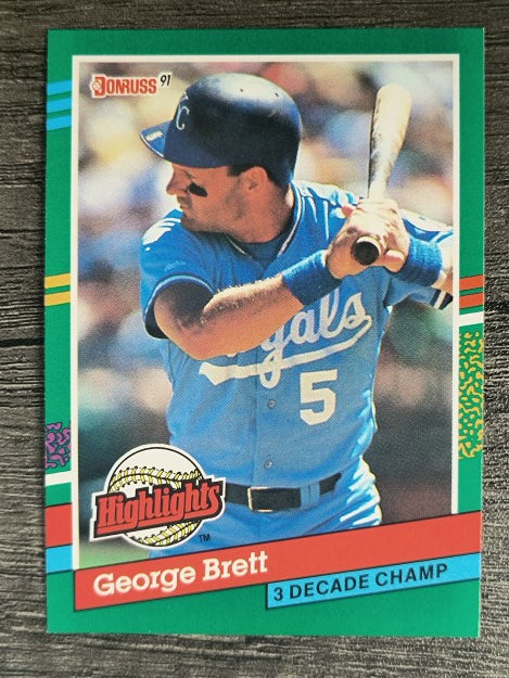 1991 Donruss Bonus Cards #BC19 George Brett