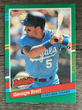 1991 Donruss Bonus Cards #BC19 George Brett
