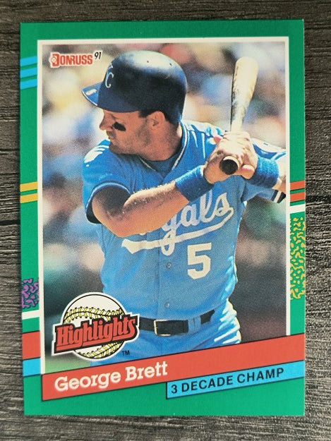 1991 Donruss Bonus Cards #BC19 George Brett