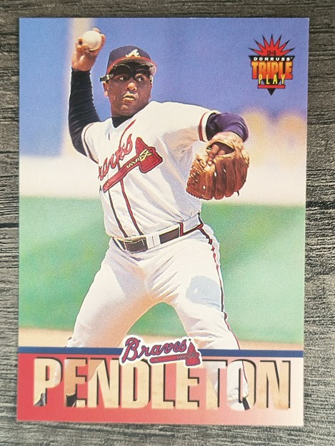 1994 Triple Play #48 Terry Pendleton