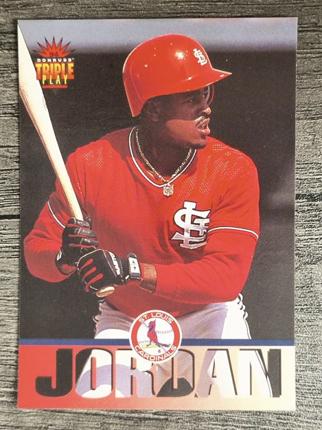 1994 Triple Play #63 Brian Jordan