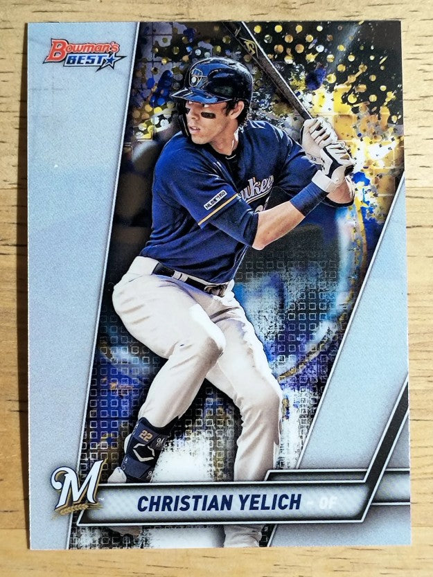 2019 Bowman's Best #70 Christian Yelich