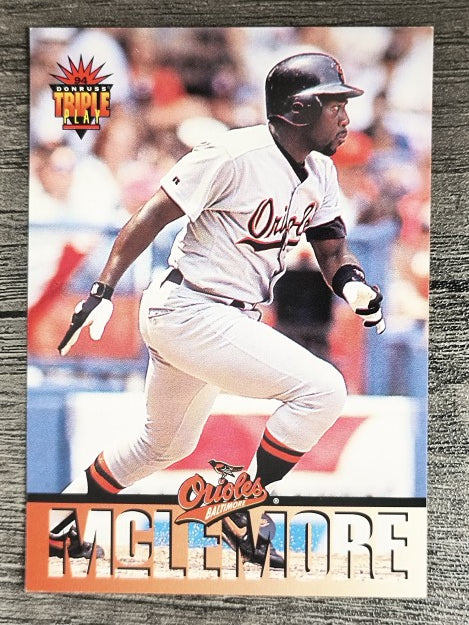 1994 Triple Play #156 Mark McLemore