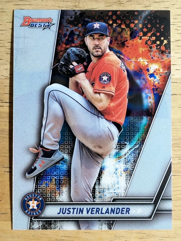 2019 Bowman's Best #51 Justin Verlander