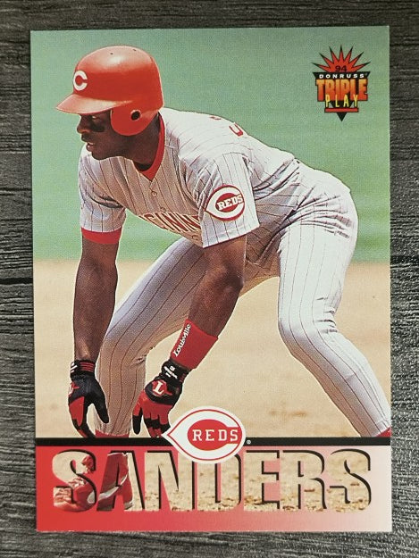 1994 Triple Play #219 Reggie Sanders