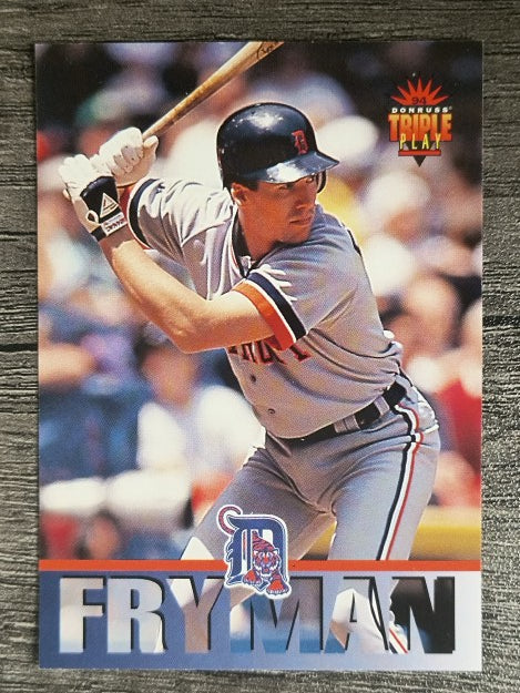 1994 Triple Play #244 Travis Fryman