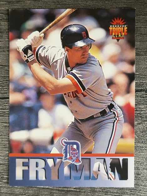 1994 Triple Play #244 Travis Fryman