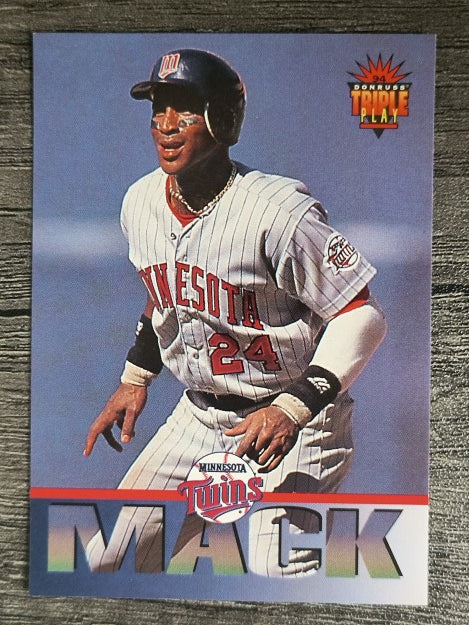 1994 Triple Play #255 Shane Mack