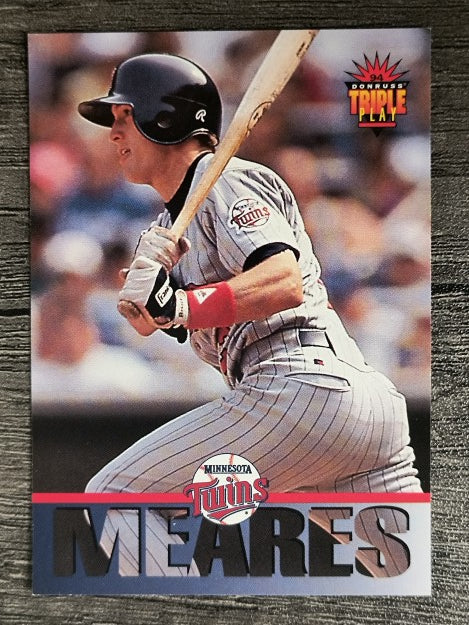 1994 Triple Play #257 Pat Meares