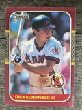 1987 Donruss Opening Day #4 Dick Schofield