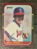 1987 Donruss Opening Day #7 Wally Joyner