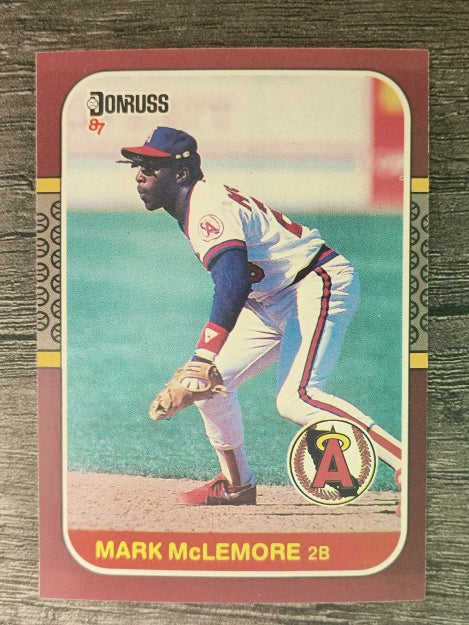 1987 Donruss Opening Day #8 Mark McLemore